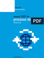 Anuario 2007 de Procesos de Paz