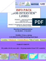 ,,JOB Interview'' (JOBI) : Info Pack