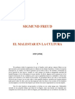 Freud, Sigmund - El Malestar en La Cultura