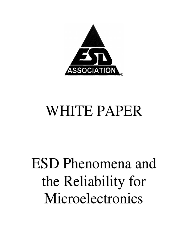 ESD Phenomena and The Reliability For Microelectronics | PDF ...