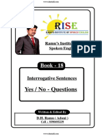 Rise - Ramu's Institute of Spoken English DVDs and Books Available - Contact Ramu at 9390495239