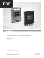 User Manual - IFC 100 Flow Meter