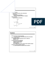 Arithmetic: - Performance (Seconds, Cycles, Instructions) - Abstractions