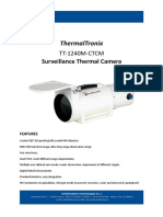 ThermalTronix TT 1240M CTCM Datasheet - THERMAL CAMERAS