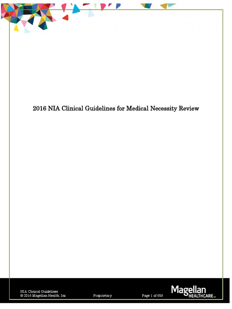 2016 Master Nia Clinical Guidelines PDF Headache Ct Scan