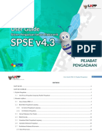 Petunjuk Penggunaan SPSE v.4.3