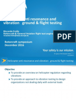 Helicopter vibration testing overview