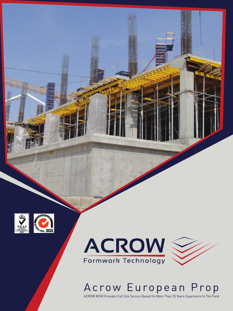 Acrow European Prop Pdf Building Materials Nature