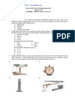 Soal Jawab UAS IPA SMP Kelas VII K13