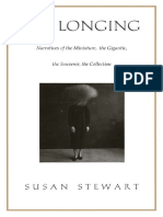 (Susan Stewart) On Longing Narratives of The Mini