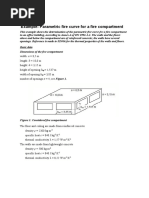 Example: Parametric Fire Curve For A Fire Compartment: Op Op