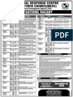 FIA-01 34 Assistant Director Software (BPS-17) Application Form