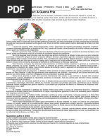 9 Ano Guerra Fria Texto e Questões