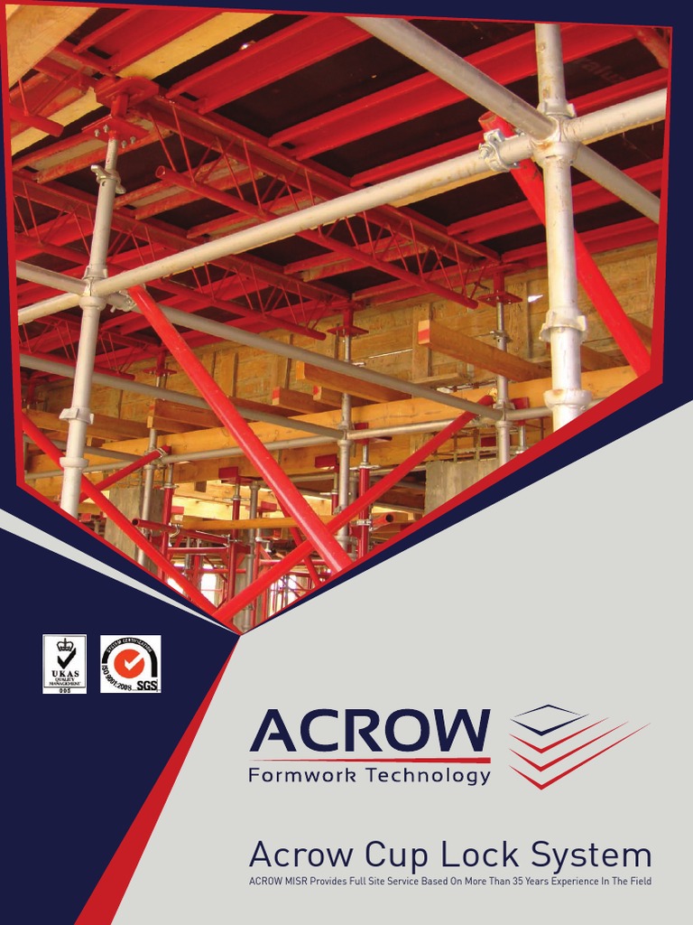 Acrow Cup Lock System | PDF | Scaffolding | Civil Engineering