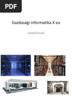 Gazdasági Informatika Alapjai 04 Ea (Adattárház)