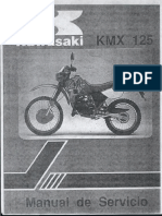 KMX 125 Manual de Servicio PDF