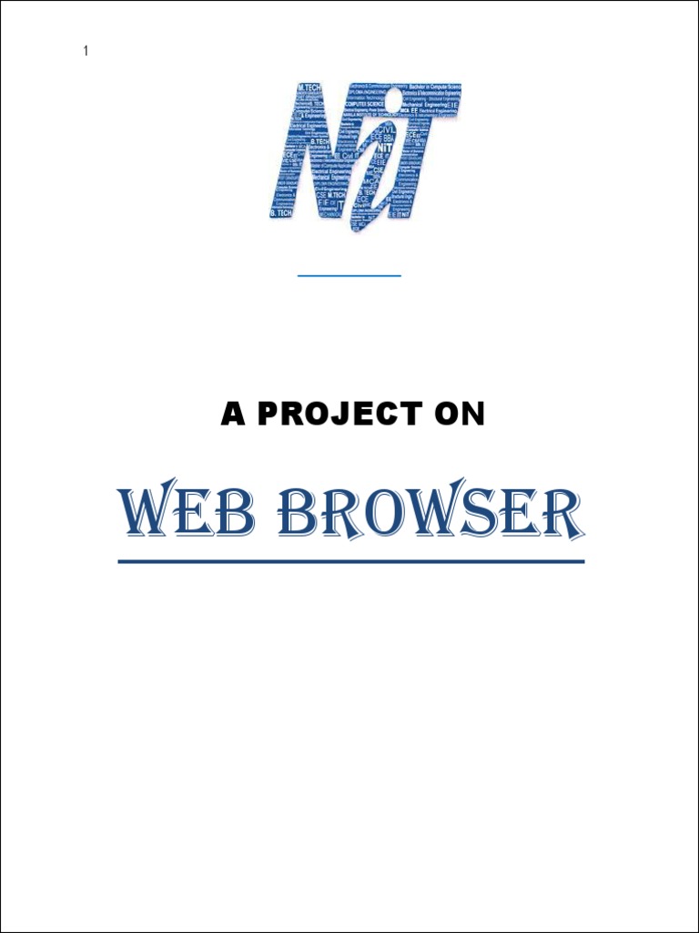 Web Browser: A Project On | PDF | Java (Programming Language) | World ...