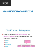 Classification of Computers