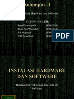 Instalasi Hardware Dan Software