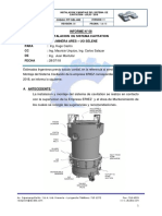 Inf. Tec. 01- Informe Instalacion de Sistema Cavitation- Uo Selene