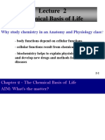 Chemical Basis of Life: Why Study Chemistry in An Anatomy and Physiology Class