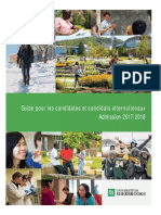 Brochure Etudier Quebec