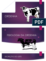 Fisiologia da ordenha e composição nutricional do leite