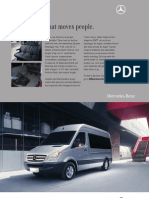 MB Sprinter Passenger Van Data Sheet