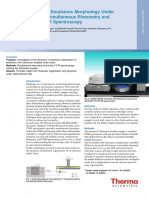 V257 - MonitorEmulsions Morphology Via Simultaneous Rheometry and FTIR Spectros