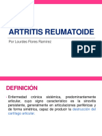Artritis Reumatoide: Definición, Epidemiología y Manifestaciones