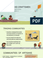 Traders and Craftsmen: Group Presentation. by Group - C