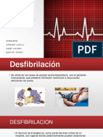 Desfibrilación: Ritmos desfibrilables, tipos de desfibriladores y su uso en casos de paro cardíaco