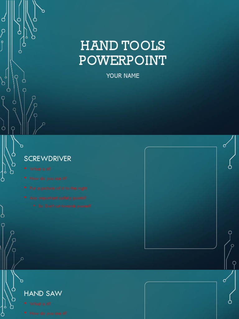 Essential Hand Tools Guide | PDF