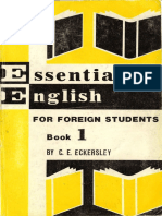 Essential English For Foreign Students Book 1 256p PDF