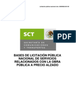 Bases para Licitación en México