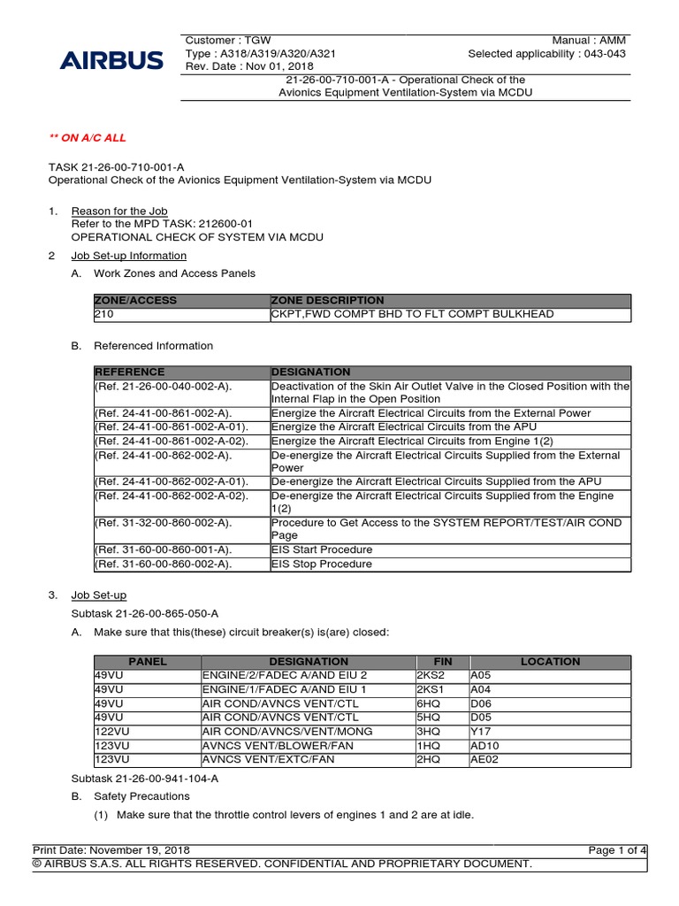 On A/C All: Zone/Access Zone Description | PDF | Aviation | Aircraft