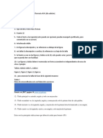 Indicaciones Principales Del Formato APA