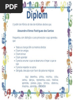 Diploma Afonso