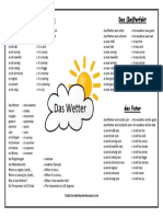 Weather Word Mat PDF