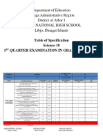 Tos Science 8 3rd Quarter