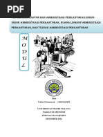 Modul Pengertian Administrasi Perkantoran Yulian Firmansyah Nim 120412423495 Off H