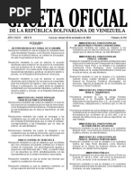 Gaceta Oficial 41536 | Globovisión