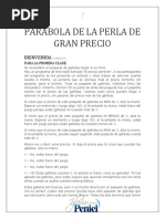 Lección 1 - La Parábola de La Perla de Gran Precio