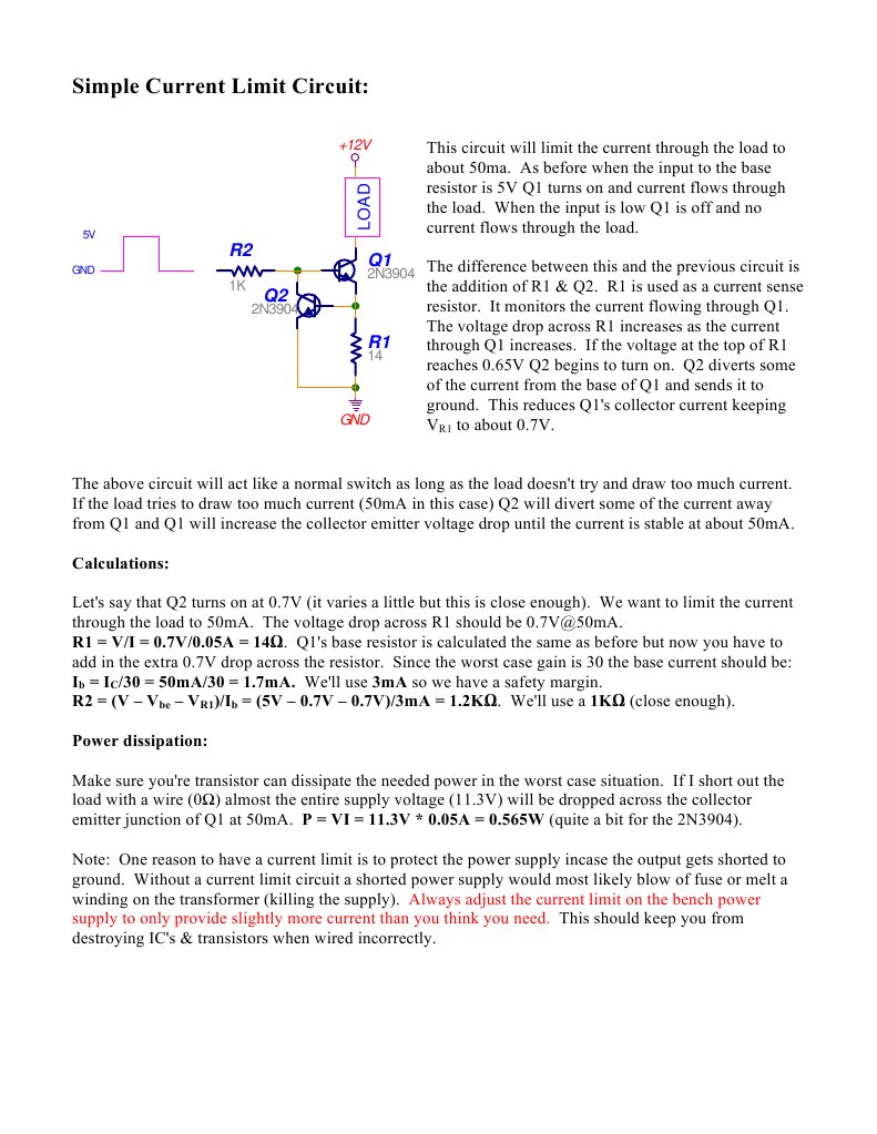 Current Lim | PDF