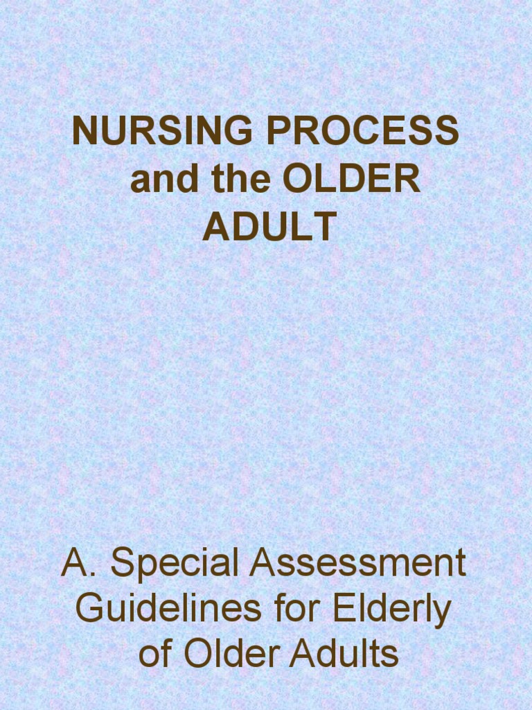 Assessing the Whole Person: A Holistic Approach to the Nursing ...