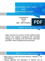 Virgin Coconut Oil (Vco) AND Transparent Soap: Chairadeya 165105 XI.5 SMK - Smti Padang
