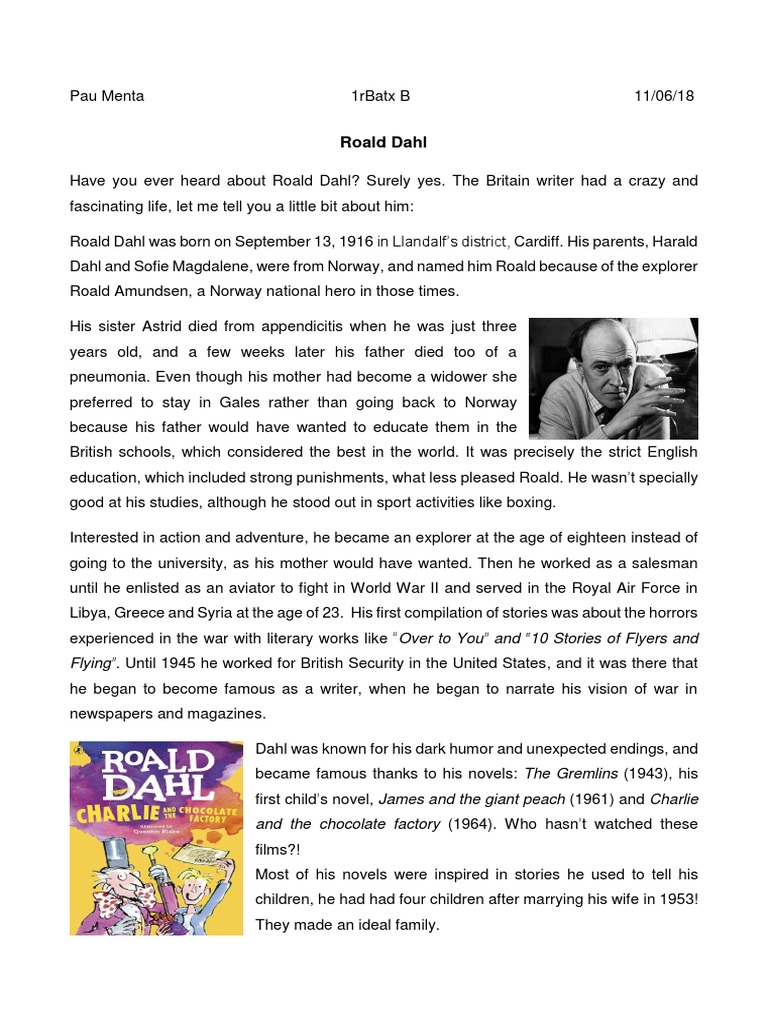 The gremlins roald dahl summary