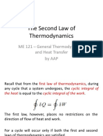 The Second Law of Thermodynamics11!15!2018