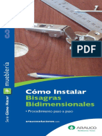 Intalacion de Bisagras Bidimensionales PDF
