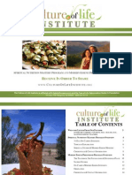 Culture of Life Institute Brochure